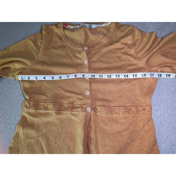 Boden | Size: 8 | Yellow lightweight cardigan - Picture 6 of 8